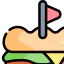 Burger Symbol 64x64