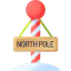 North pole ícone 64x64