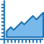 Area chart іконка 64x64
