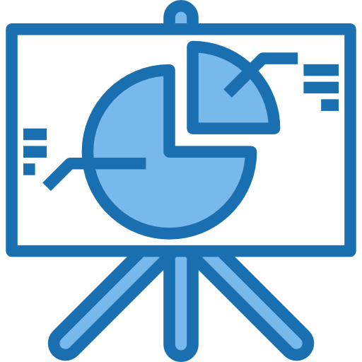 Pie graph icon