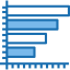Bar chart icon 64x64
