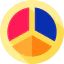Круговая диаграмма иконка 64x64