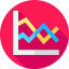 Line chart 图标 64x64