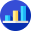 Bar chart 图标 64x64