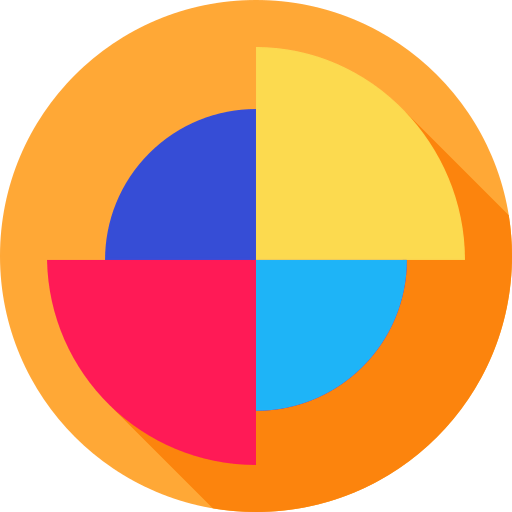 Pie chart ícono