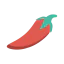 Red chili pepper icon 64x64