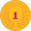 Gold medal Symbol 64x64