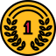 Gold medal Symbol 64x64