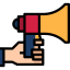 Bullhorn Symbol 64x64