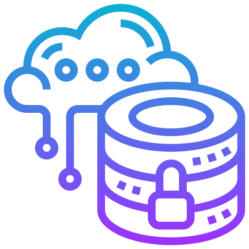 Cloud storage icon