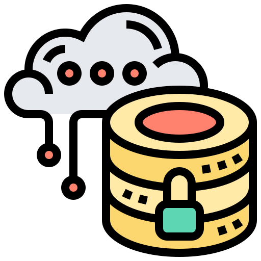 Cloud storage icon