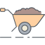 Wheelbarrow icon 64x64