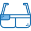 3d glasses icône 64x64