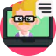 Online learning icon 64x64