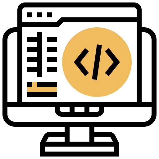 Binary code ícono