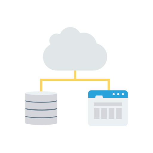 Cloud computing Ikona