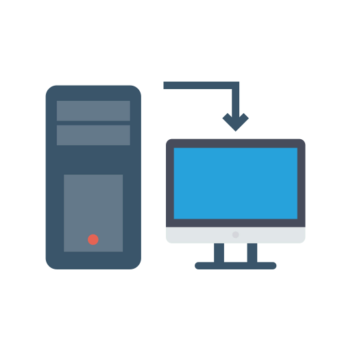 Personal computer icon