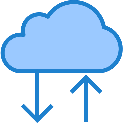 Cloud computing ícono