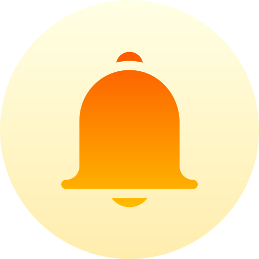 Notification bell icon