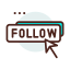 Follow icon 64x64