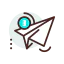 Paper plane 상 64x64