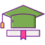 Mortarboard icon 64x64