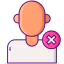 Unfollow icon 64x64