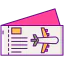 Boarding pass icon 64x64