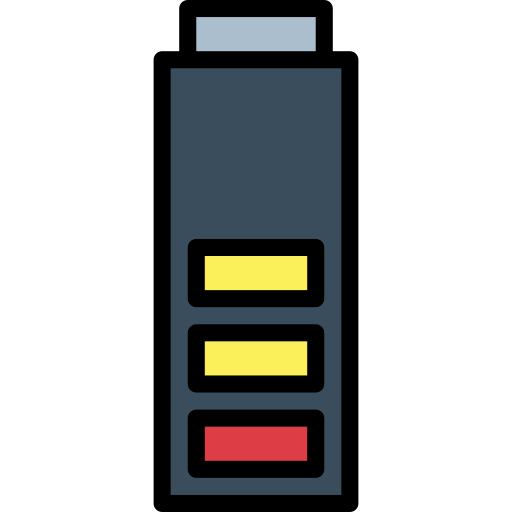 Battery status icon
