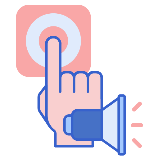 Call to action icon