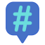 Hashtag icon 64x64