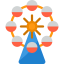 Ferris wheel アイコン 64x64