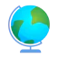 Globe icône 64x64