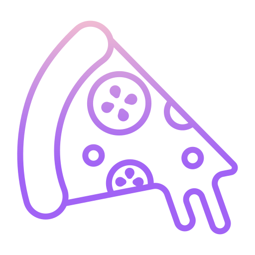 Pizza slice icon