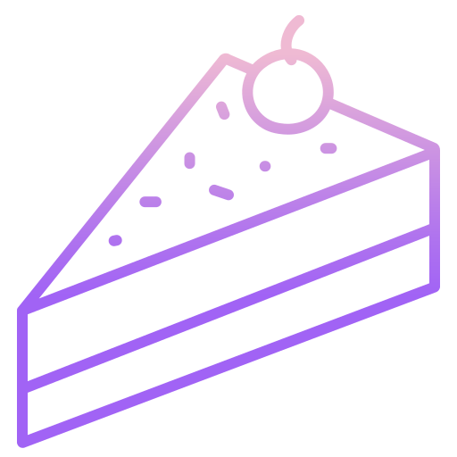 Cake slice icon