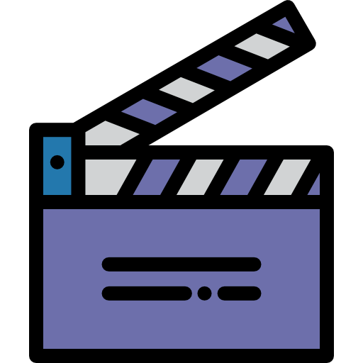 Clapperboard icon