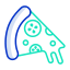 Pizza slice icon 64x64