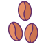 Coffee beans icône 64x64