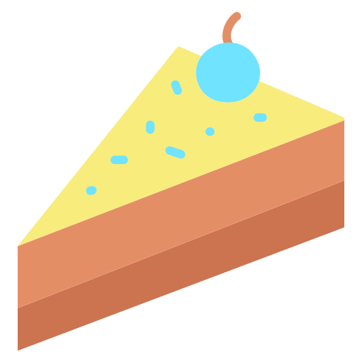 Cake slice Ikona