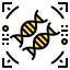 Dna strand icon 64x64