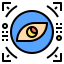 Eye recognition icon 64x64
