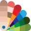 Color palette icon 64x64