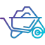 Wheelbarrow icon 64x64