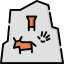 Cave painting icon 64x64