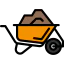 Wheelbarrow Ikona 64x64