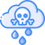 Acid rain icon 64x64