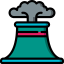 Nuclear plant icon 64x64