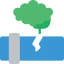 Gas leak icon 64x64
