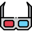 3d glasses icon 64x64
