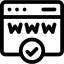 Domain registration ícono 64x64